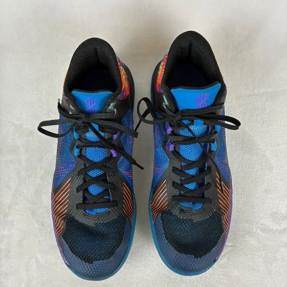 Nike Kyrie Flytrap 5 Blue Tie-Dye Youth Size 7Y Basketball Shoes Sports Athletic